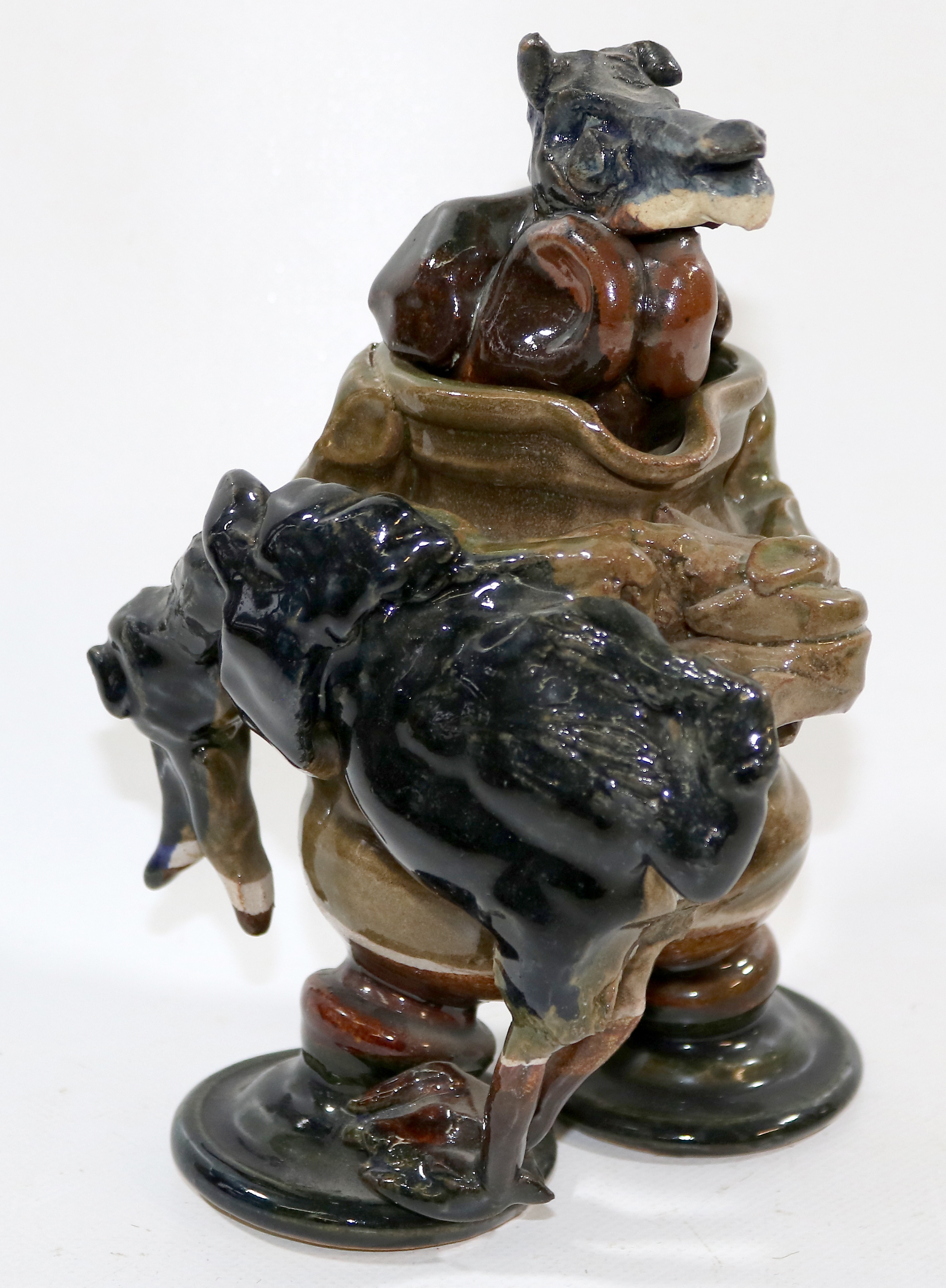 Artwork by Ulli Fürner, Keramikobjekt des Maulbronner Keramikers u, Made of ceramic