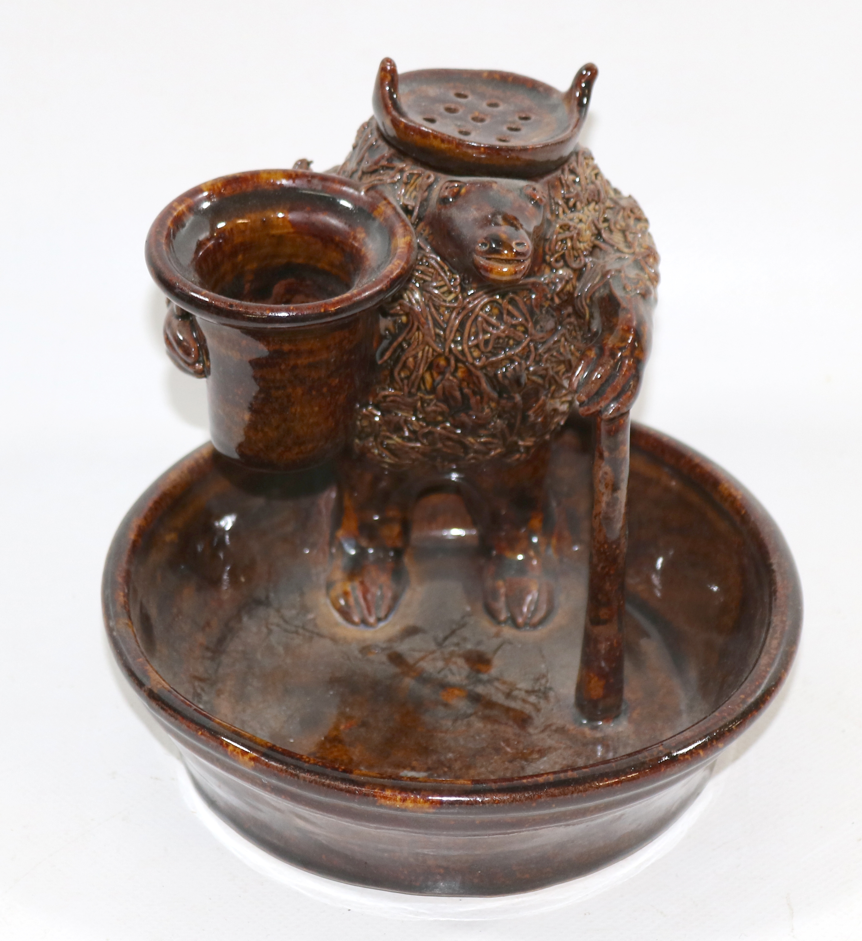 Artwork by Ulli Fürner, Keramikobjekt des Maulbronner Keramikers u, Made of ceramic