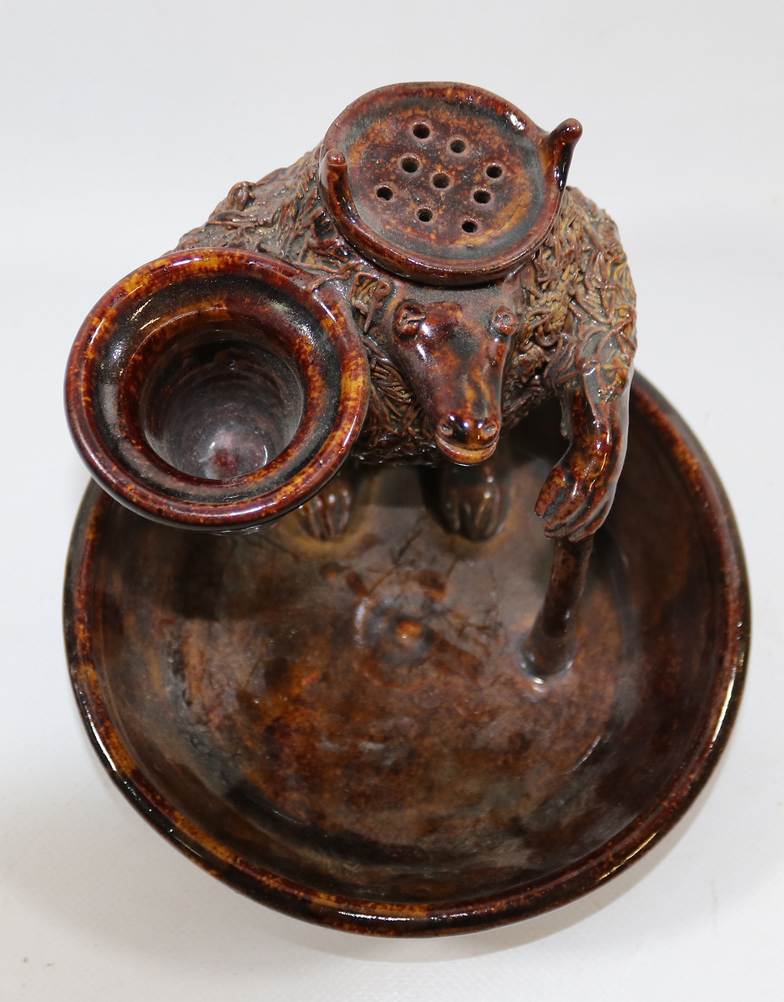 Artwork by Ulli Fürner, Keramikobjekt des Maulbronner Keramikers u, Made of ceramic