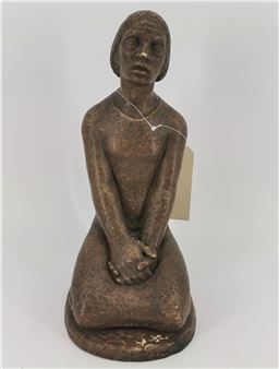 ‘’Kneeling Woman - Desperate‘’ - Fritz Szalinski