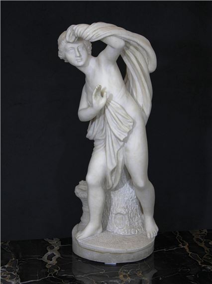 Étienne-Maurice Falconet | Marble statue depicting a naked bather ...
