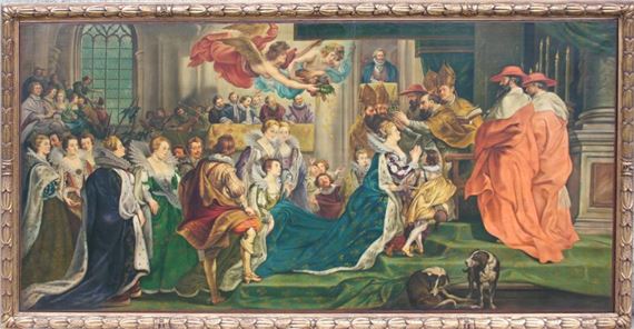 Coronation of Maria de Medici as Queen of Holland - Marie de Médicis