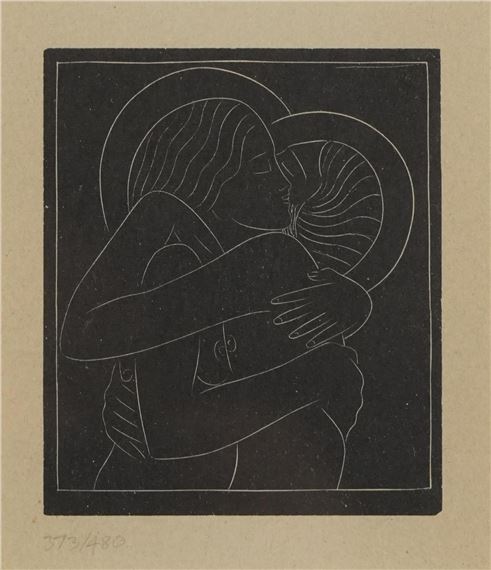 1940) - The Soul and The Bridegroom by Eric Gill, circa 1927