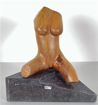 Buste de femme - Jean-Francois Debelter