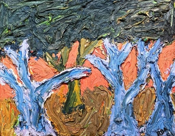 Artwork by Rafael Damiani, Arboles, Made of Oleo sobre carton