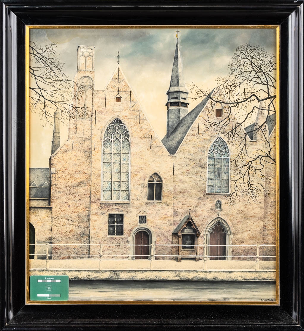 Artwork by Renaat Bosschaert, Potterierei, Bruges, Made of Oil on panel