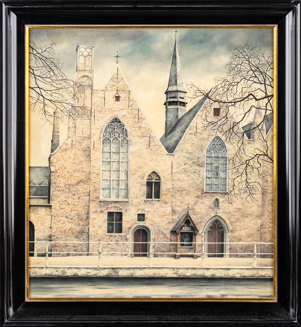 Artwork by Renaat Bosschaert, Potterierei, Bruges, Made of Oil on panel