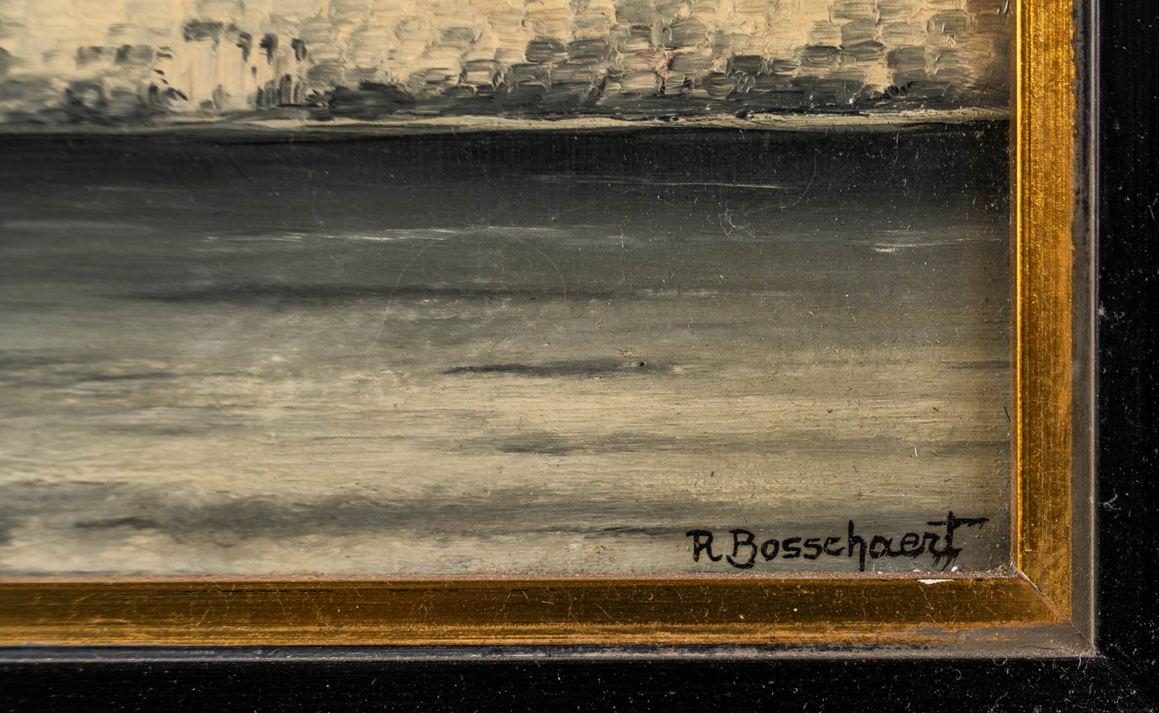 Artwork by Renaat Bosschaert, Potterierei, Bruges, Made of Oil on panel