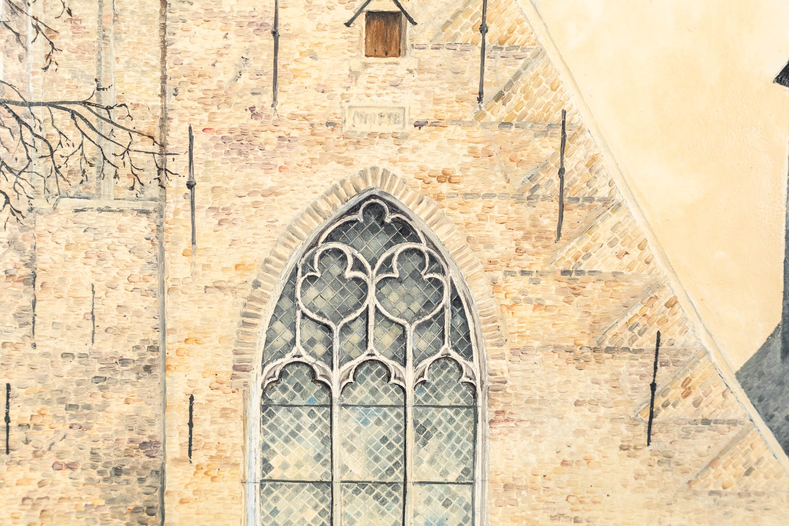 Artwork by Renaat Bosschaert, Potterierei, Bruges, Made of Oil on panel