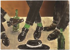 Overflowing Swag: Stephen Langa’s ‘Inceptions of Black Serenity’