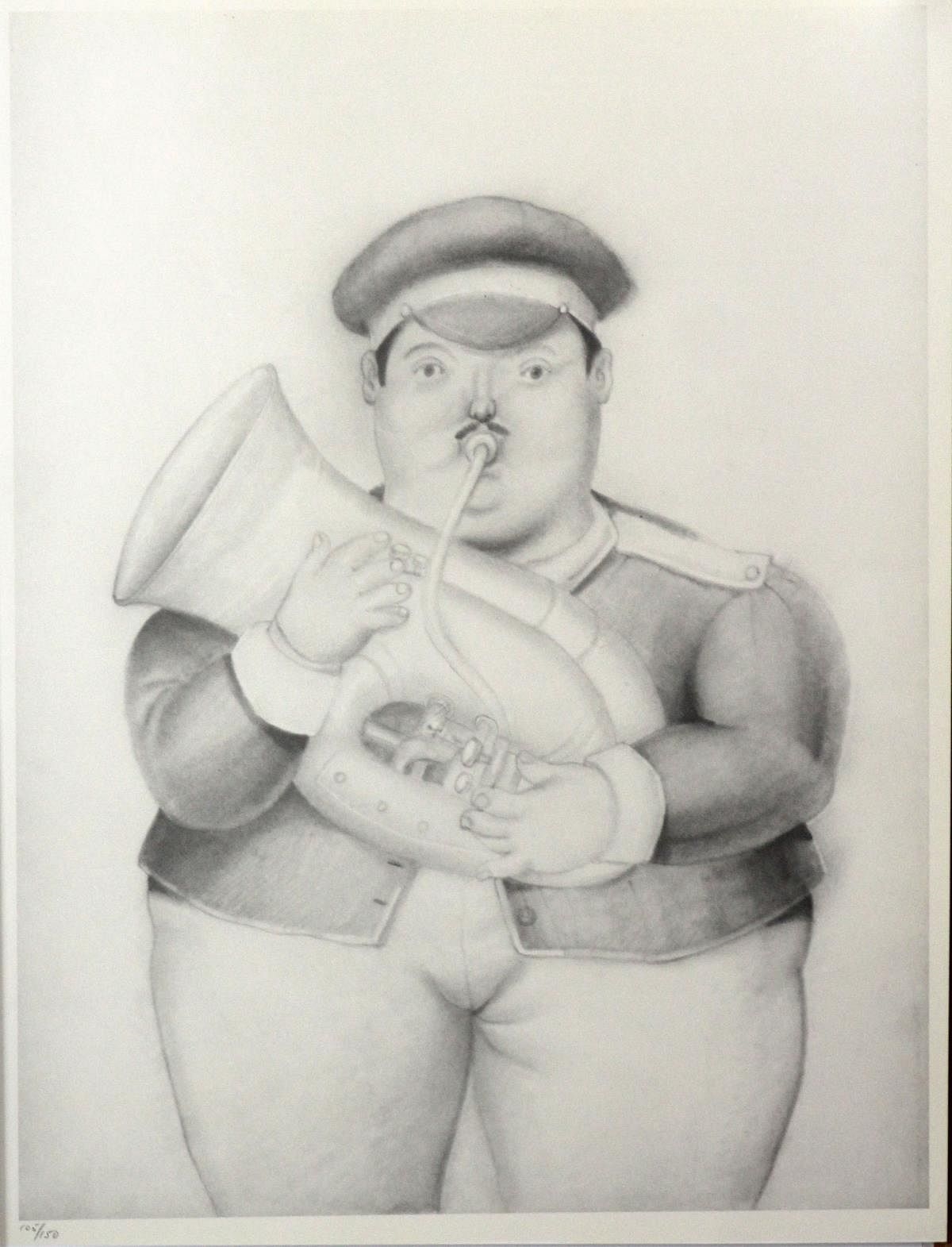 Fernando Botero | Fernando Botero (After) - Musicien | MutualArt