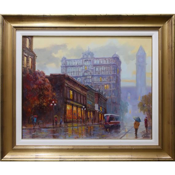 UNTITLED (RAINY DAY IN TORONTO) by Paul Dolgov