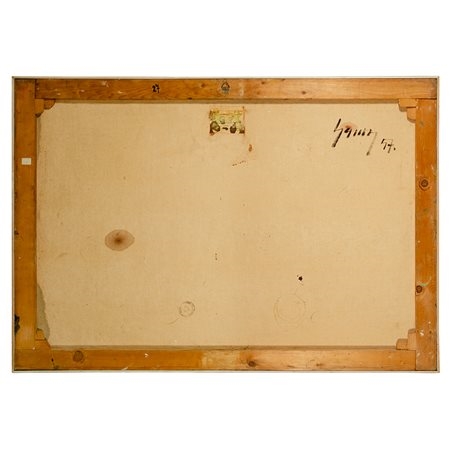 Artwork by Samo Koler, SENZA TITOLO, 1957, Made of oil on canvas