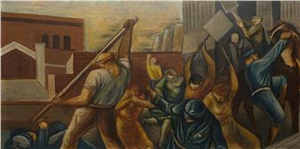 'Workers Strike Fight' - Abraham Harriton