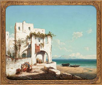 Vue ensoleillée sur la côte amalfitaine. - Francesco Gamba