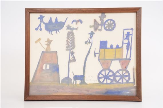 Figurkomposition by Nils Rundgren, 1970