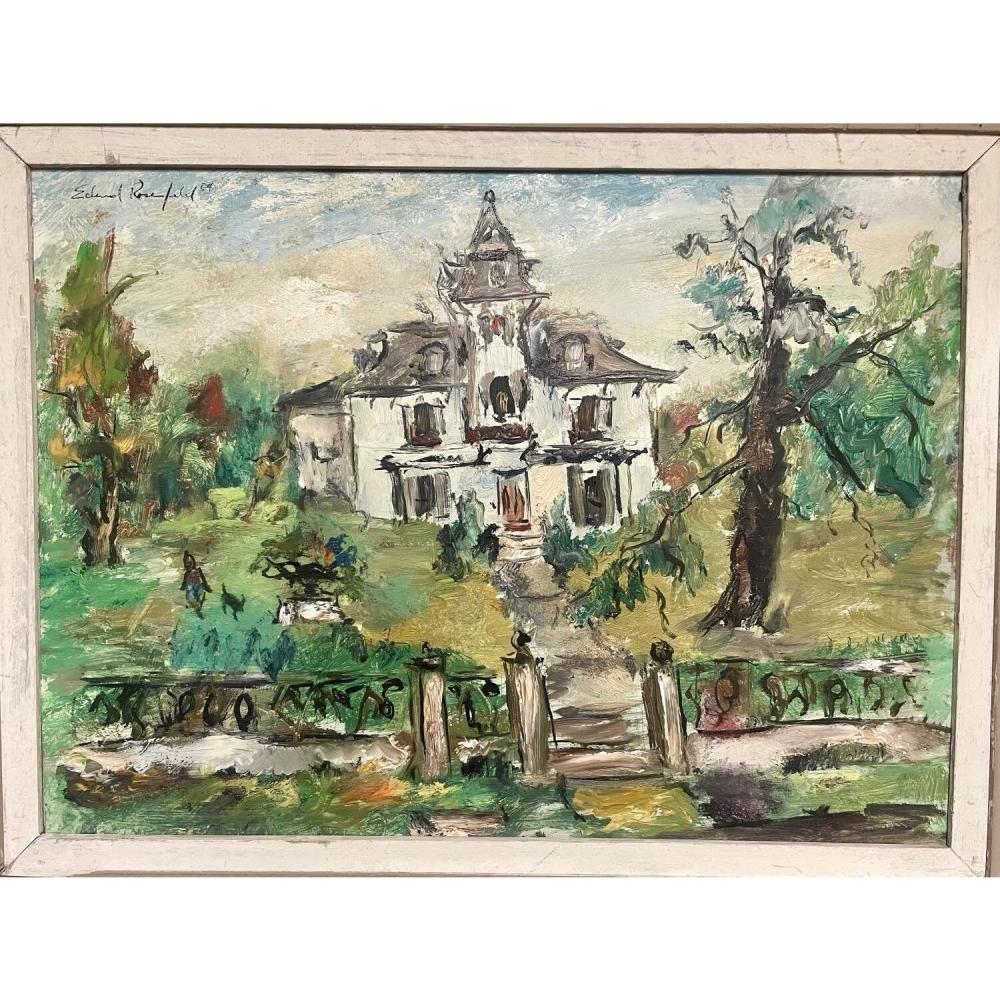 Edward Rosenfeld | Signed Painting | MutualArt