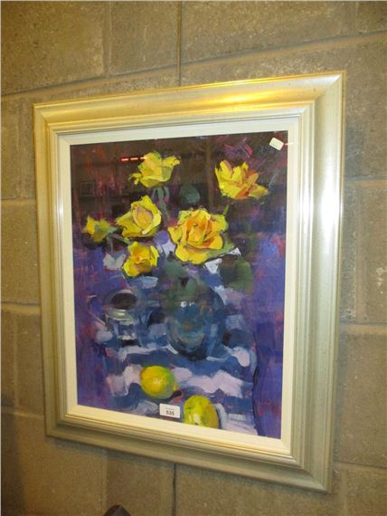 Yellow Roses by Jennifer Mackenzie