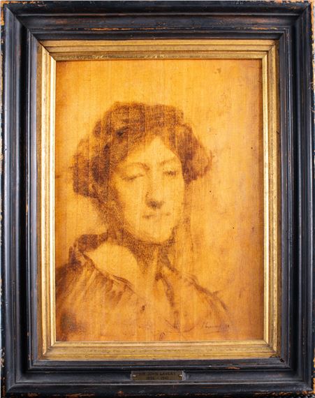 Portrait of a young lady by John Lavery