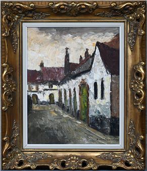 “Begijnhof te Brugge” - Jos Slootmaeckers