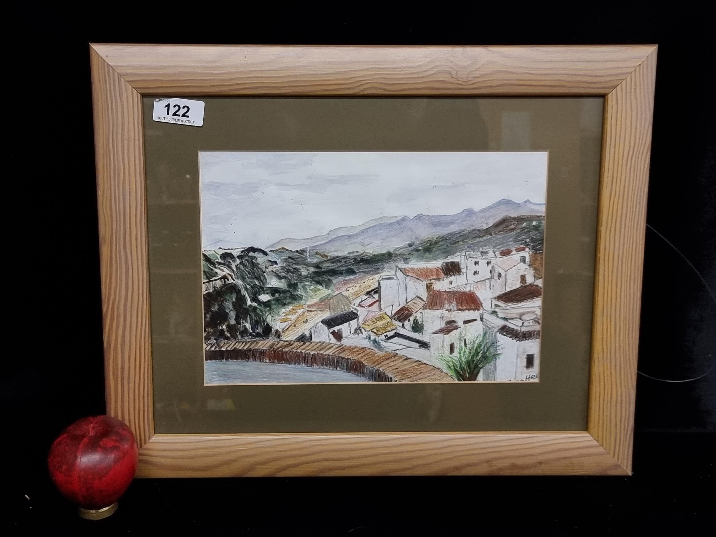 Artwork by Mona Hearn, Mona Hearn, Made of pastel and watercolor on paper painting