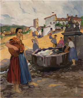 La fuente del pueblo - Manuel León Astruc