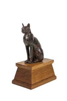 Sculpture of the goddess Bastet - Egyptian School