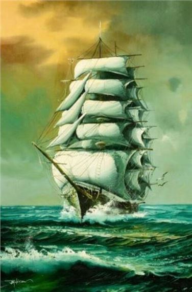 Hewitt R. Jackson | Maritime Painting by Hewitt Jackson | MutualArt
