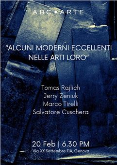 Alcuni moderni eccellenti nelle arti loro - ABC-ARTE, Genova