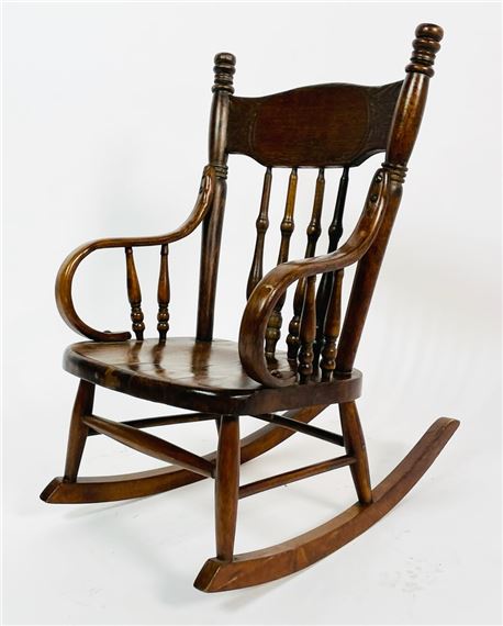 Prior | Early 1900's Child Rocking Chair (1900) | MutualArt