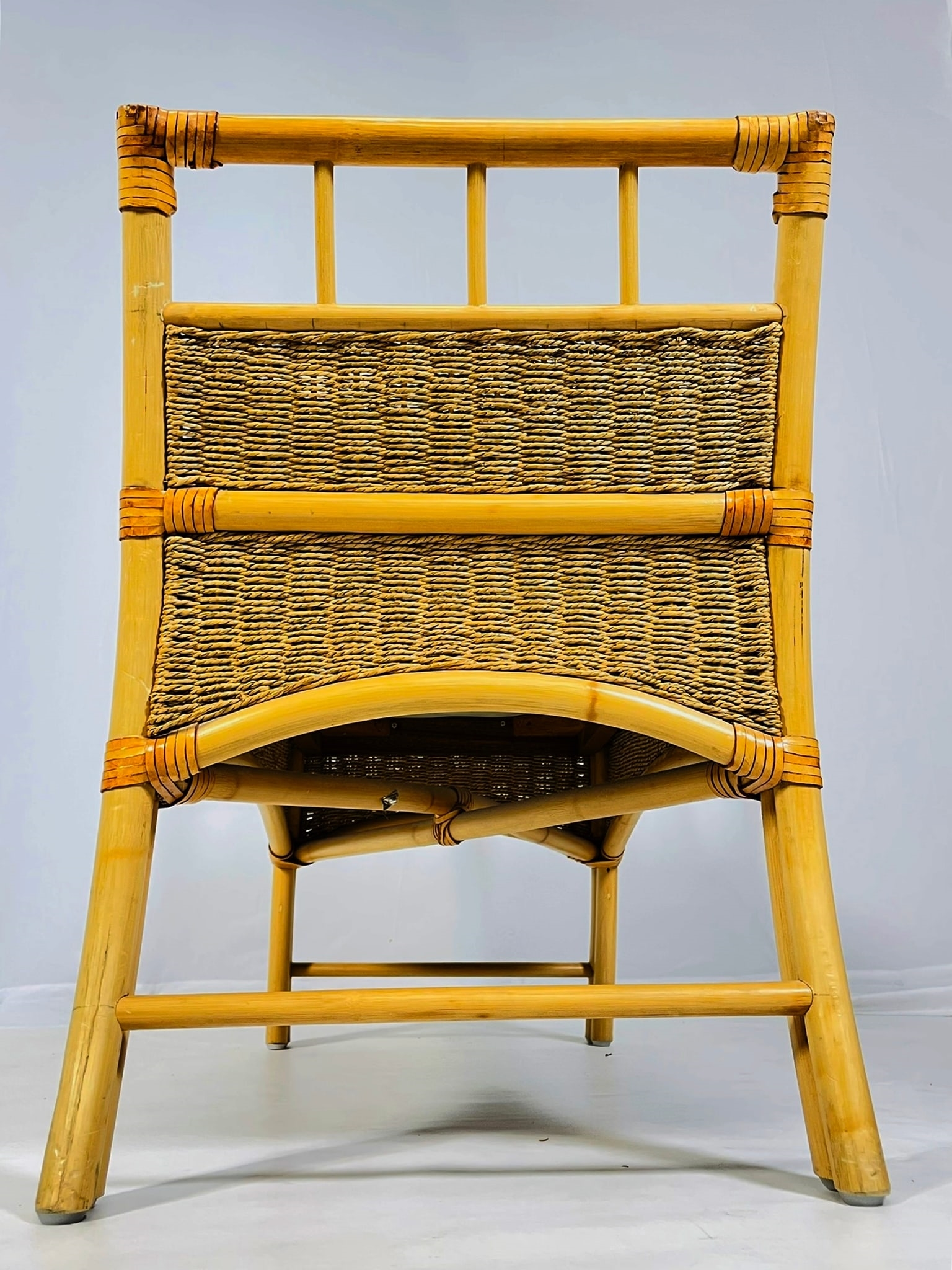 Prior | Vintage Rattan Bench | MutualArt