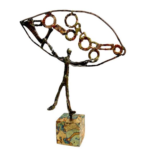 DAIREAUX Stéphane Icare # 7 / Sculpture en bronze - Stéphane Daireaux