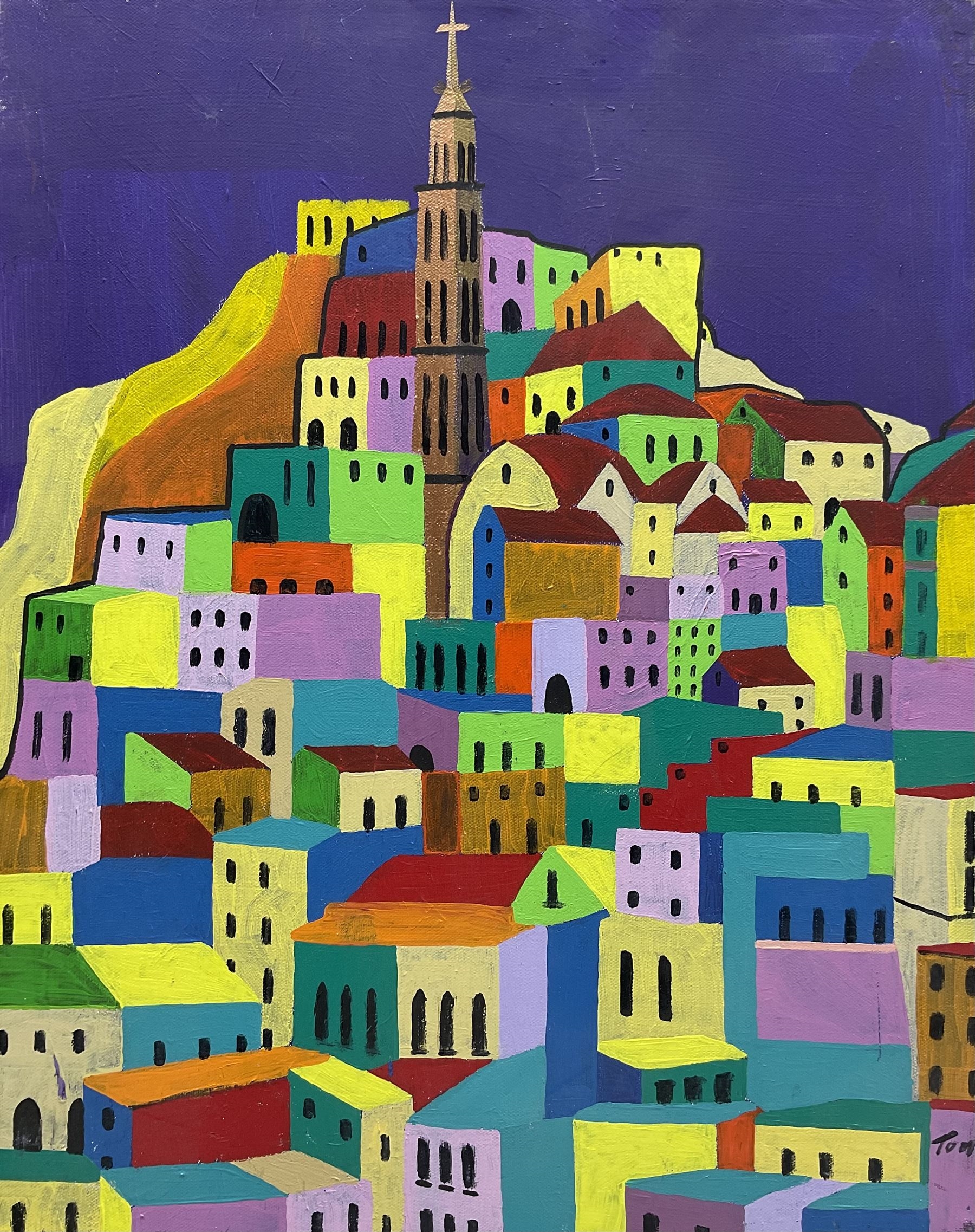 Tom Rayner | Lindos | MutualArt