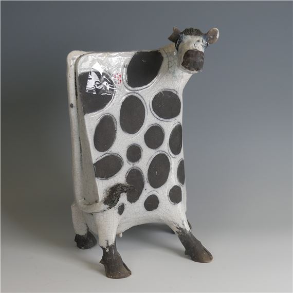 Lawson Rudge | Raku Cow | MutualArt