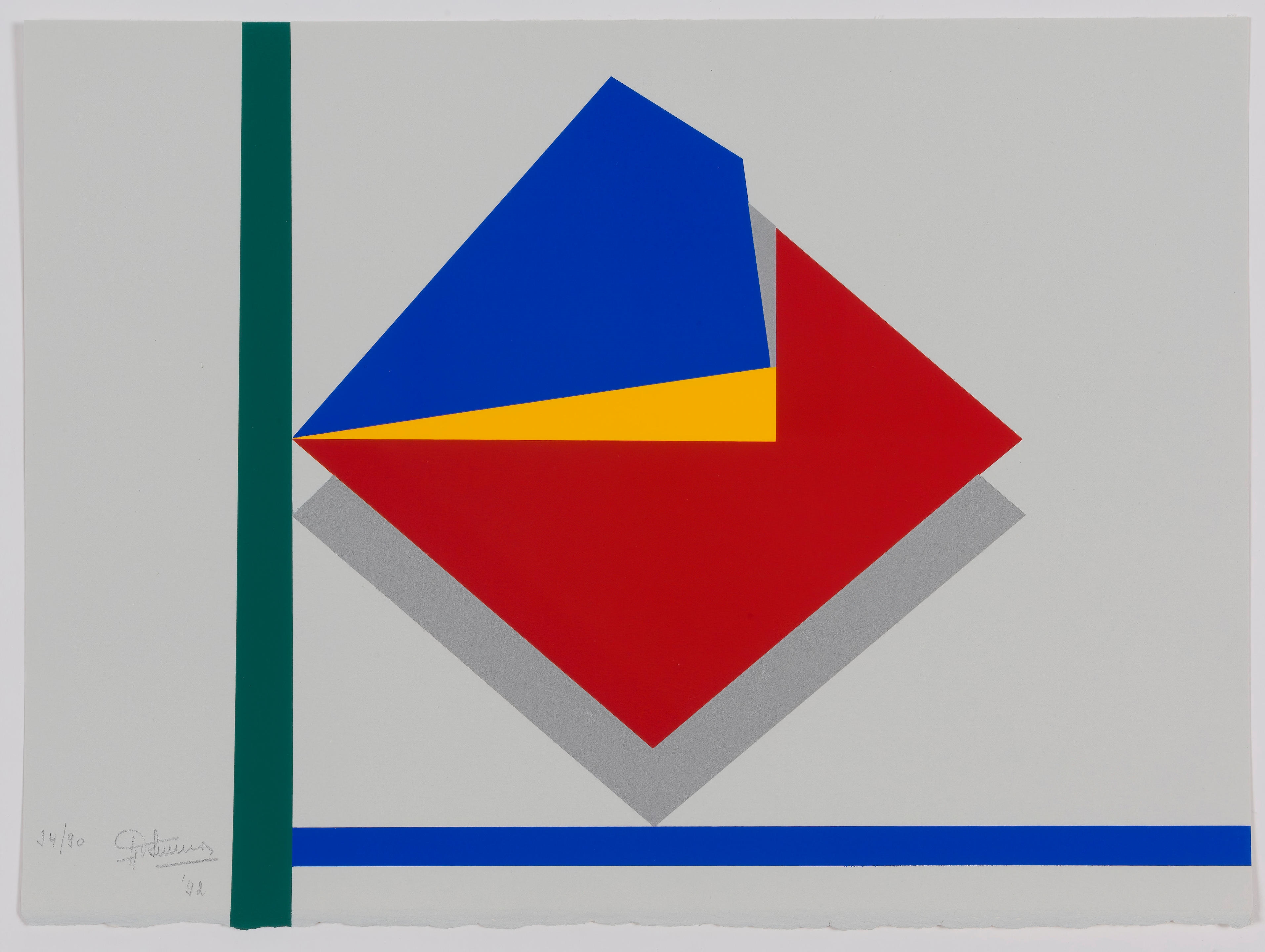 Hilde Van Sumere | Composition, 1992 (1992) | MutualArt