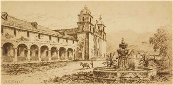 Mission, Santa Barbara - Henry Chapman Ford