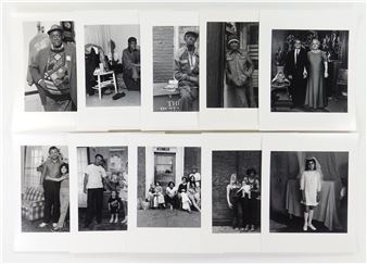 10 Milton Rogovin (American, 1909-2011) photographs - Milton Rogovin