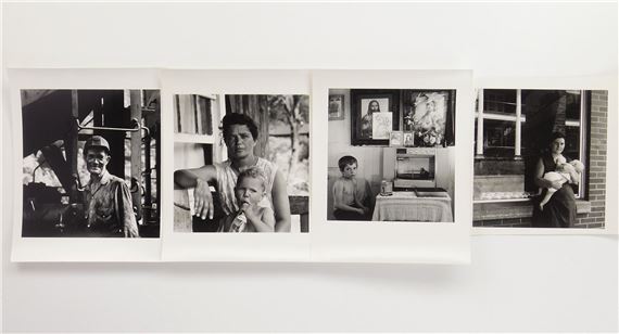 4 Milton Rogovin (American, 1909-2011) photographs by Milton Rogovin, 1962-1971