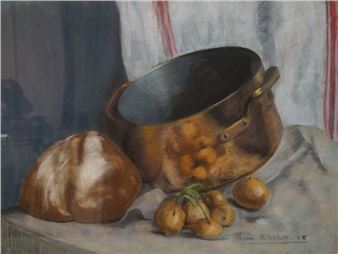 Still life with a cauldron - Renée Esclause
