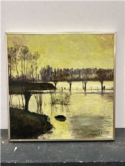 'Paysage' - Lucien Staquet