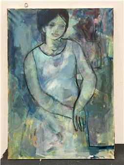 &quot; Portrait de femme&quot; - Claude Rahir