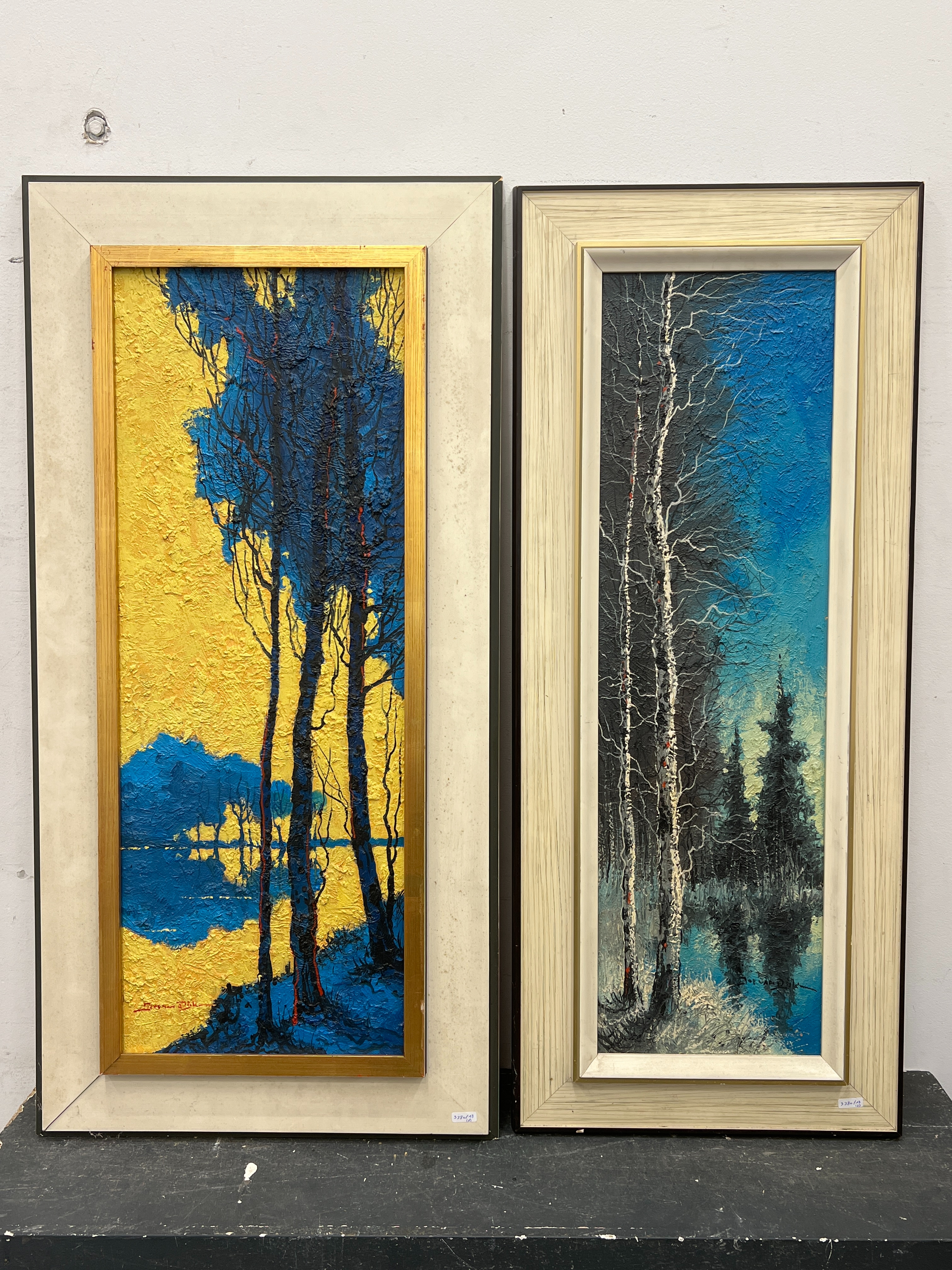 Artwork by Jos van Dick, Untitled, Made of peintures