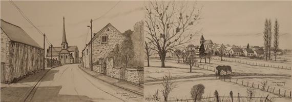 Livilliers and Longuesse Two by Lucien Gondret