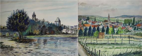 Vexin village Moret sur Loing