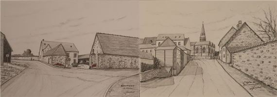 Bercagny and Bouconviliers Two by Lucien Gondret