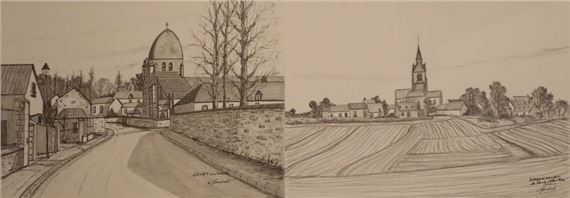 Guiry en Vexin and Hadancourt Two by Lucien Gondret