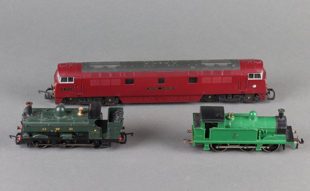 Diesel | Two Hornby tank engines and a Lima double headed diesel ...