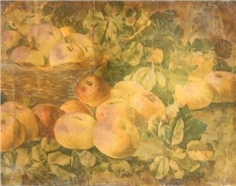 Nature morte aux pommes - Renato Galbusera