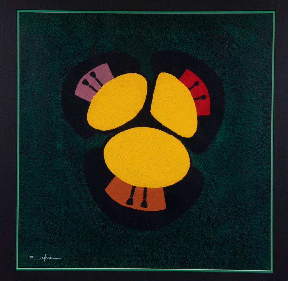 Artwork by Duc Nghia Phan, Girl Tal, Made of acrylic on paper