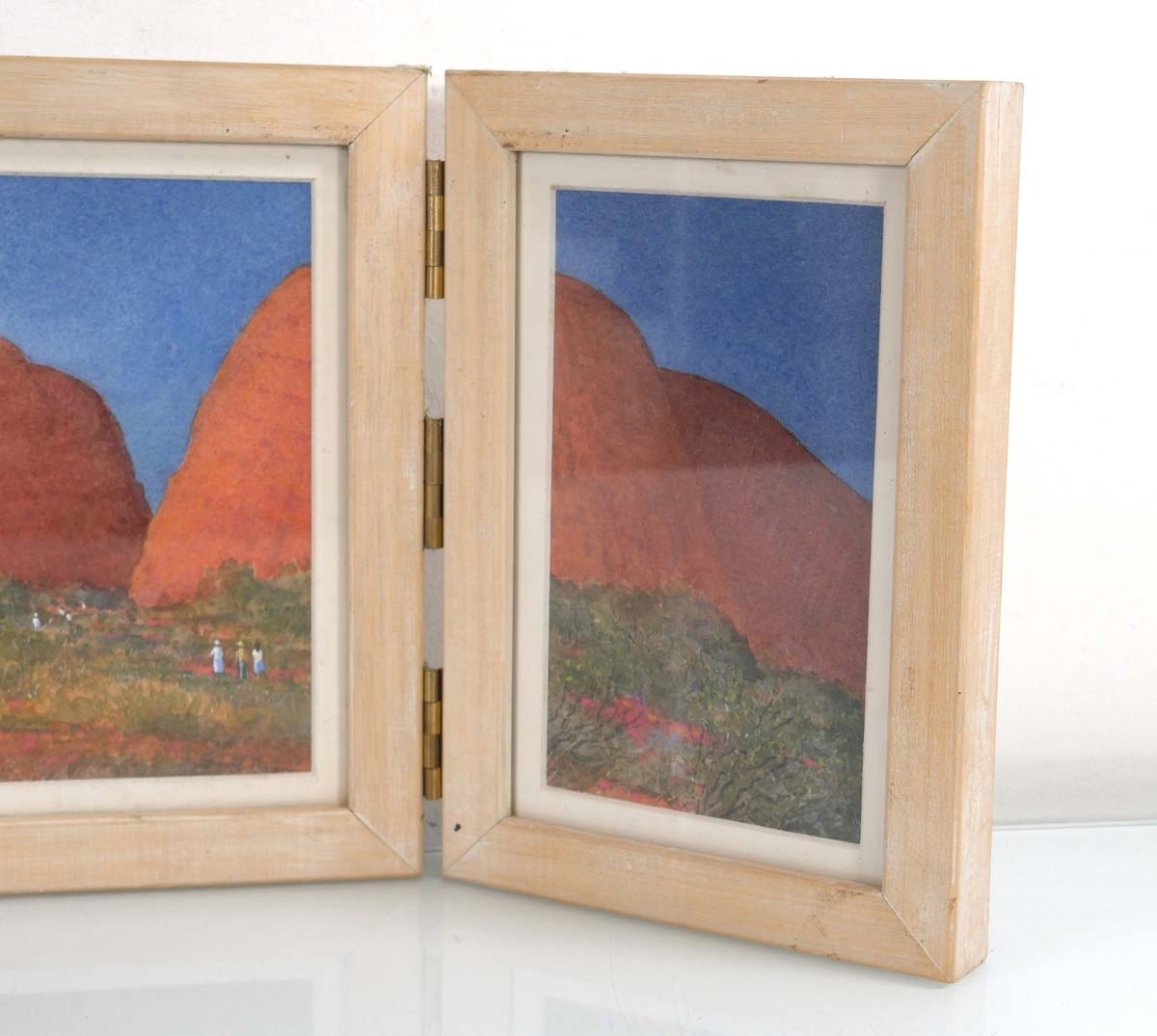Artwork by David Payne (20th Century), 'The Olgas Triptych',, Made of watercolour